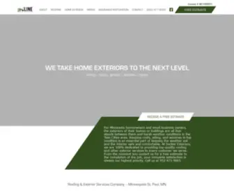 Inclineexteriors.com(Minnesota Roofing Company Minneapolis St Paul) Screenshot