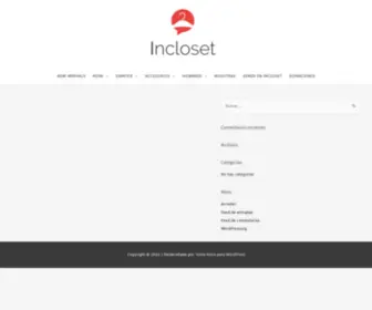 Inclosetshop.com(TIENDA DE CLOSET SALE) Screenshot