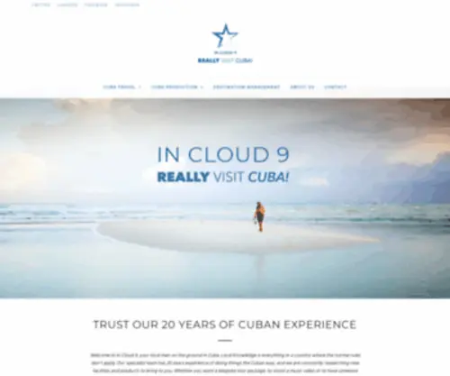 Incloud9.com(The Cuba Specialist) Screenshot