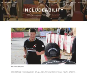 Includeability.org(IncludeAbility) Screenshot