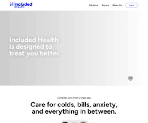 Includedhealth.com(Included health) Screenshot