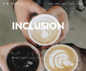 Inclusioncoffee.com(Inclusion Coffee) Screenshot