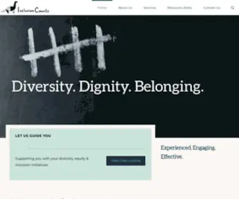 Inclusioncounts.com(Inclusion Counts) Screenshot