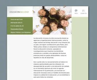 Inclusioneducativa.org Screenshot