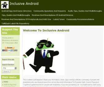 Inclusiveandroid.tk(Inclusive Android) Screenshot