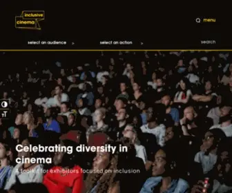 Inclusivecinema.org(Inclusive Cinema) Screenshot