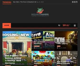 Inclusivegamers.com(Inclusive Gamers) Screenshot