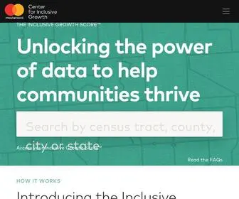 Inclusivegrowthscore.com(Inclusive Growth Score) Screenshot