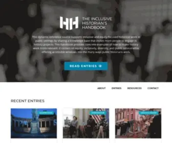 Inclusivehistorian.com(The Inclusive Historian's Handbook) Screenshot
