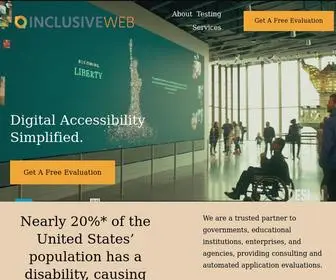 Inclusiveweb.co(Inclusive Web) Screenshot