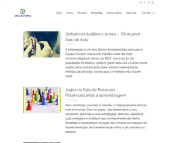 Inclutopia.com.br(Educação) Screenshot