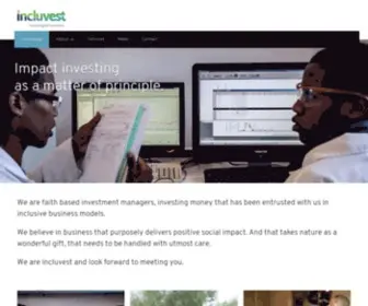 Incluvest.com(Incluvest) Screenshot