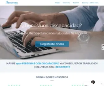 Incluyemechile.cl(Trabajo para personas con discapacidad en chile) Screenshot