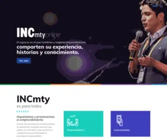 Incmty.com(Plataforma de emprendimiento más vinculada de Latinoamérica) Screenshot