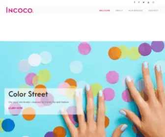 Incoco.com(Color Street) Screenshot