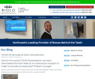 Incognitobracesblog.com(Our Blog Riolo Orthodontics Seattle WA) Screenshot