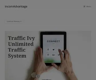 Incomadvantage.com(Winning Income Strategies) Screenshot