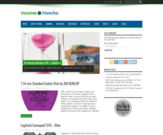 Incomehoncho.com(Income Honcho) Screenshot