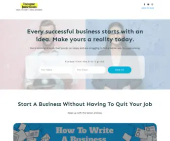 Incomejunctions.com(Passive Income) Screenshot