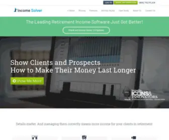 Incomesolver.com(The Income Solver software) Screenshot