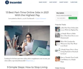 Incomist.com(Make, Save and Invest Money) Screenshot