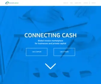 Incomlend.com(Global Invoice Financing Marketplace) Screenshot