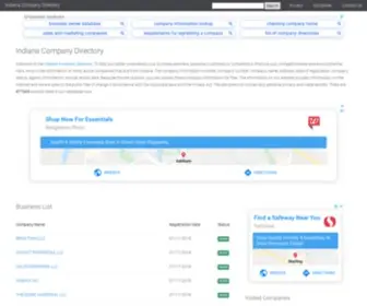 Incompanygo.info(Indiana Company Directory) Screenshot
