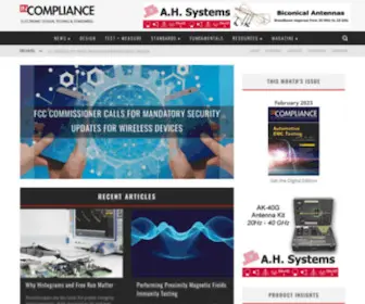 Incompliancemag.com(In Compliance Magazine) Screenshot