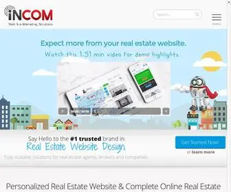 Incomrealestate.com(Real Estate Marketing) Screenshot