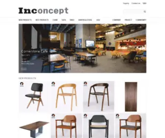 Inconcept.co.kr(디자인) Screenshot