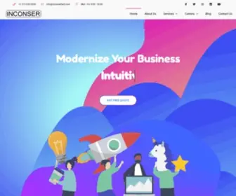 Inconsertech.com(Inconser Technologies) Screenshot