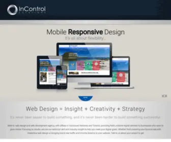 Incontrolsolutions.com(Website design Vancouver) Screenshot