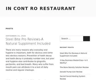 Incontrorestaurant.com(Incontrorestaurant) Screenshot