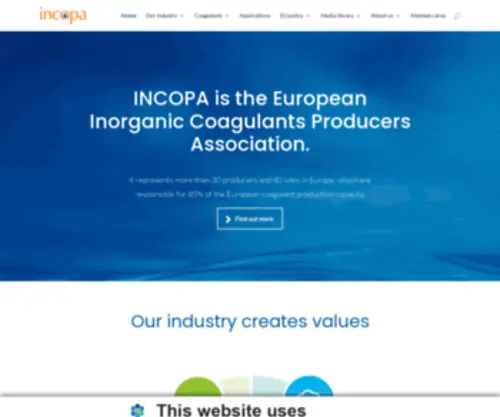 Incopa.org(Home) Screenshot