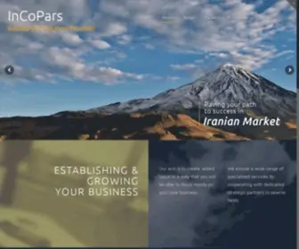 Incopars.com(Advisory & Solution Provider) Screenshot
