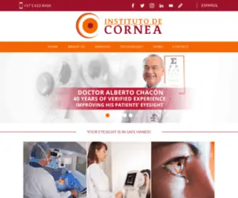 Incornea.com(Home) Screenshot