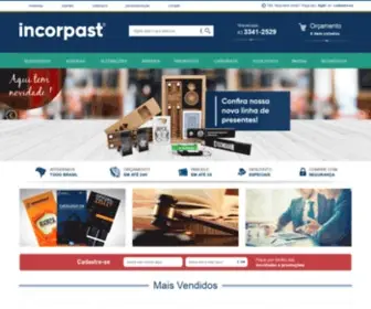 Incorpast.com.br(Pastas e Brindes Promocionais para Eventos) Screenshot