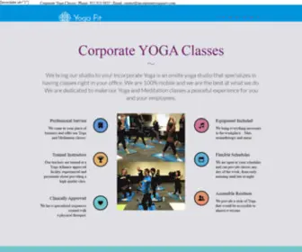 Incorporateyoganow.com(Mobile Yoga Studio) Screenshot