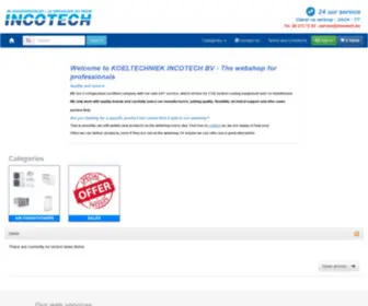 Incotech.shop(A webshop and e) Screenshot