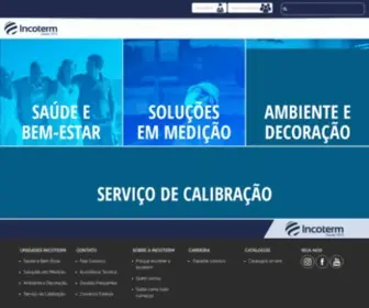 Incoterm.com.br(Produtos e serviços de medição desde 1973) Screenshot