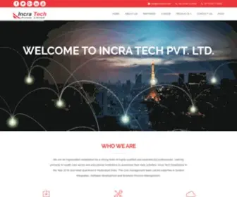 Incratech.com(Incra Tech) Screenshot