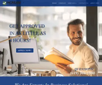 Increasecap.com(Increase Capital) Screenshot