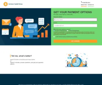 Increasecapitalgroup.com(Increase Capital Group) Screenshot