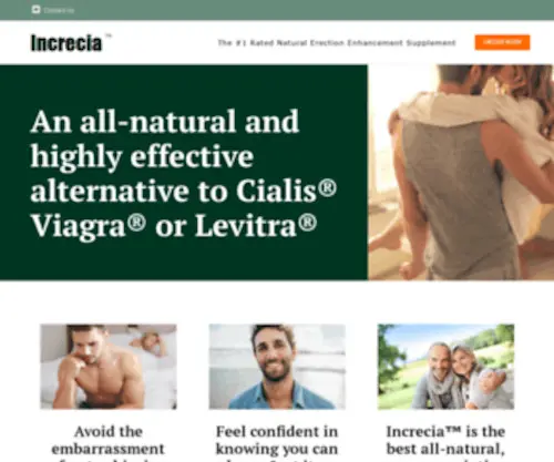 Increcia.com(Viagra) Screenshot