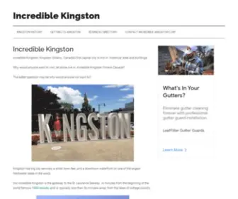 Incredible-Kingston.com(Incredible Kingston) Screenshot