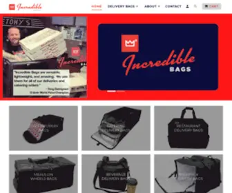 Incrediblebag.com(INCREDIBLE BAGS) Screenshot