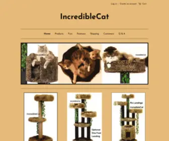 Incrediblecat.com(Best Cat Trees) Screenshot