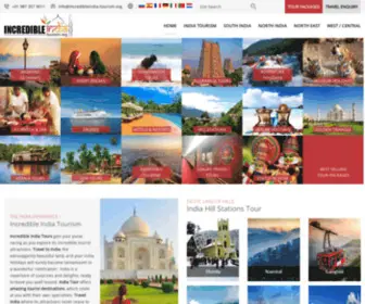 Incredibleindia-Tourism.org(Incredible India Tourism) Screenshot