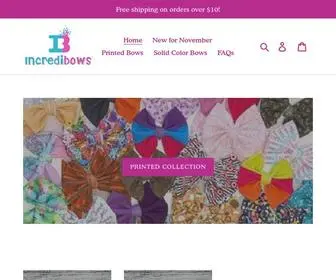 Incredibows.com(The Most Incredible Bows) Screenshot