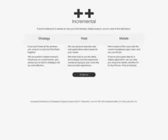 Incremental.co.uk(Incremental) Screenshot